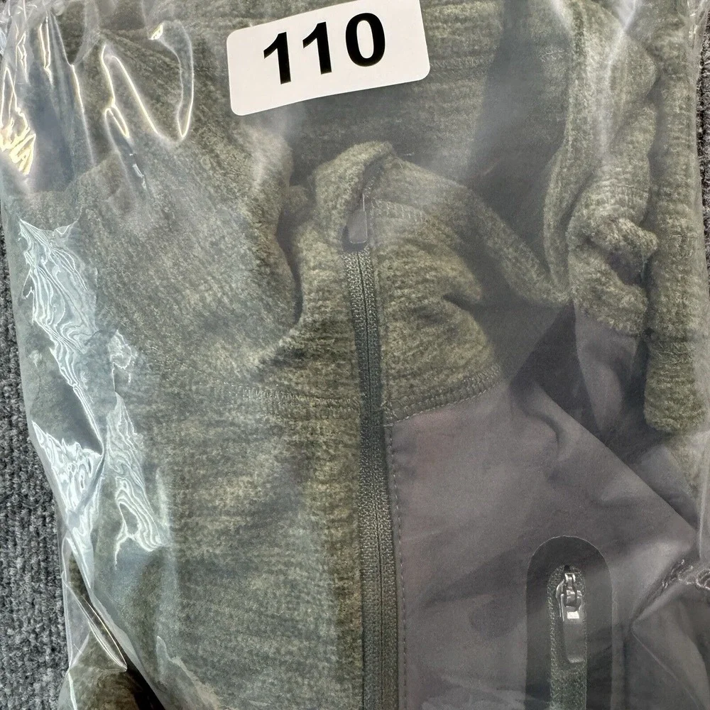 Eddie‎ Bauer Jacket Mens Medium Green Cloud Layer Pro Quarter Zip Mock Collar